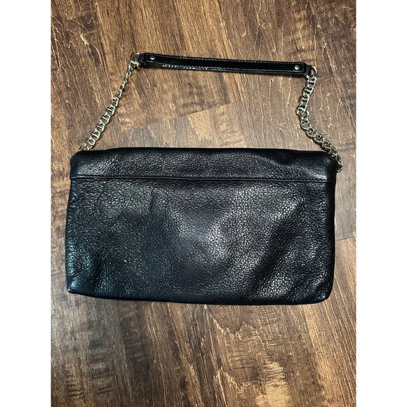 Kate Spade Keira Newbury Lane black saffiano leather clutch - Picture 2 of 5